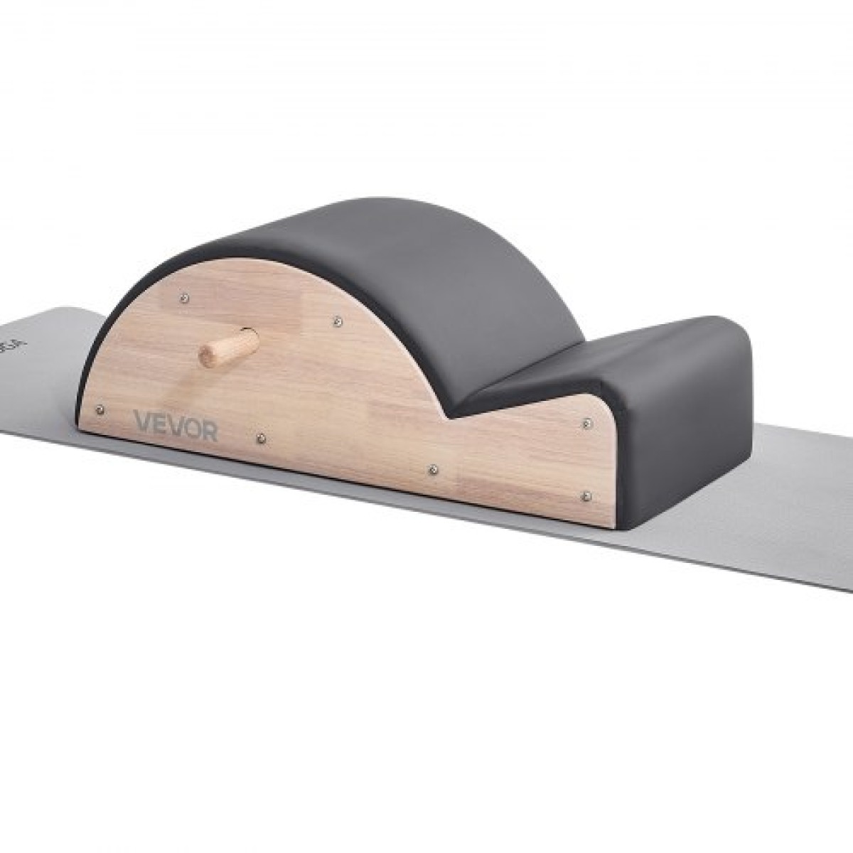 VEVOR Pilates Spine Corrector, Αξεσουάρ Home Gym Yoga Pilates, Rubber Wood Fitness Training tool, Arc Fitness Body Workout Equipment, για ασκήσεις σπονδυλικής στήλης, ισορροπία, ενδυνάμωση κορμού και τέντωμα