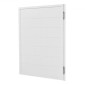 VEVOR Swinging Cafe Doors, Single Indoor Saloon Doors 81,3 x 106,7 cm, τετράγωνο σχέδιο από ξύλο πεύκου, με μεντεσέδες & κιτ υλικού, εύκολο στην εγκατάσταση, για είσοδο παμπ Κουζίνας στο Hallway, Λευκό