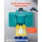 VEVOR φορητός σταθμός πλύσης ματιών 30L/8 Gal, Εγκεκριμένος από τον OSHA Σταθμός πλύσης ματιών Επιτοίχιος/σε επίπεδη επιφάνεια, Μονάδα πλύσης ματιών έκτακτης ανάγκης με 2 σπρέι, Μονάδες πλύσης ματιών πρώτων βοηθειών για σχολεία, εργαστήρια, εργοστάσια, πρ