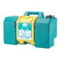 VEVOR φορητός σταθμός πλύσης ματιών 30L/8 Gal, Εγκεκριμένος από τον OSHA Σταθμός πλύσης ματιών Επιτοίχιος/σε επίπεδη επιφάνεια, Μονάδα πλύσης ματιών έκτακτης ανάγκης με 2 σπρέι, Μονάδες πλύσης ματιών πρώτων βοηθειών για σχολεία, εργαστήρια, εργοστάσια, πρ