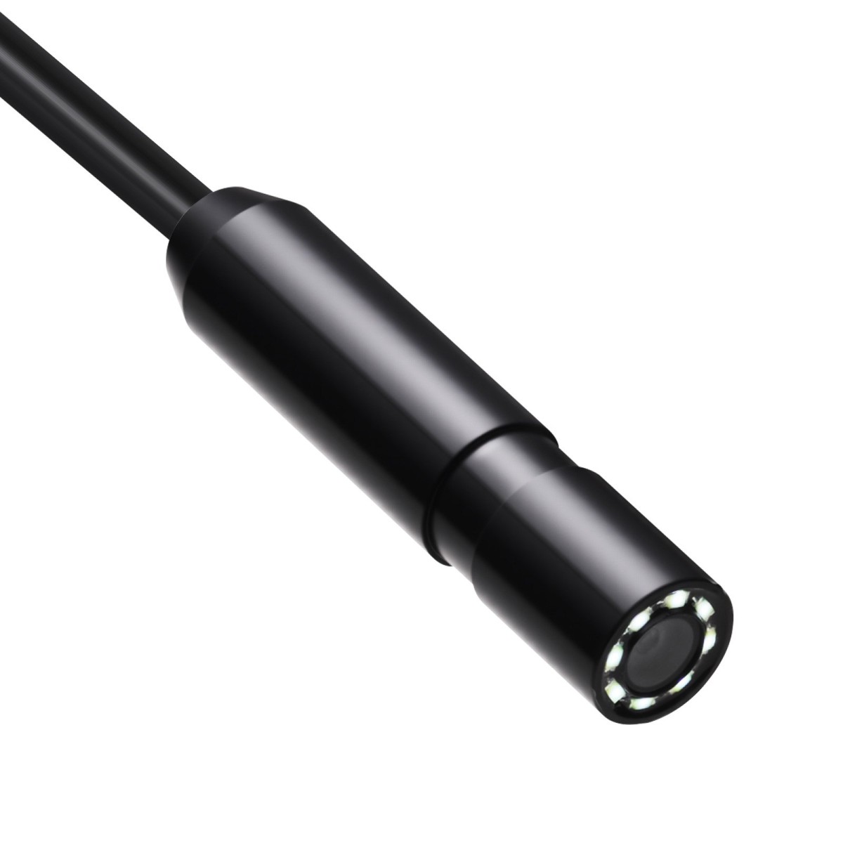 Κάμερα ενδοσκοπίου VEVOR με φως, 1920P HD Borescope για Android & IOS, 8 LED Lights Inspection Camera με ημιάκαμπτο καλώδιο 3m, Zoom 2X, IP67 Waterproof Snake Scope Κάμερες για αυτοκίνητα, υδραυλικά