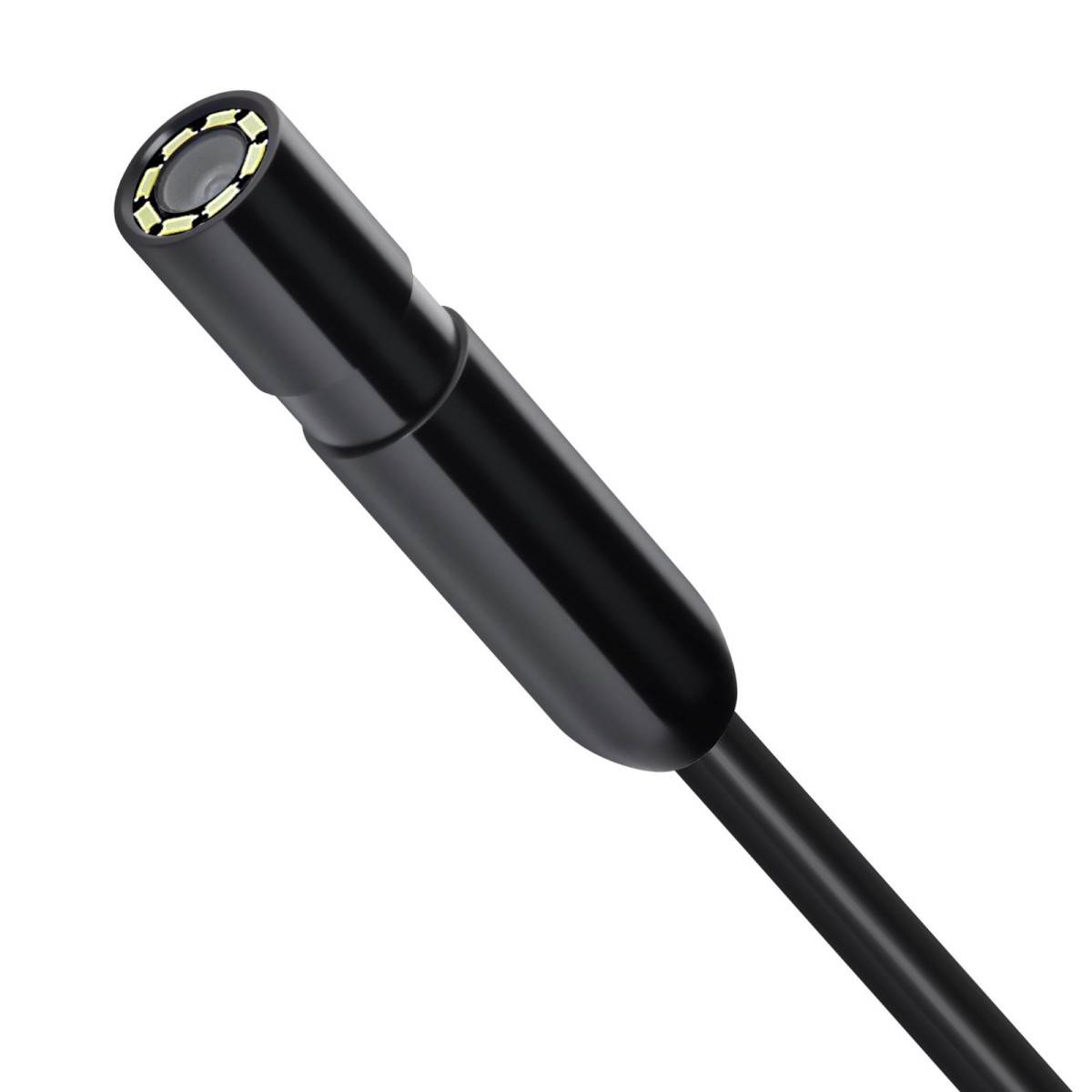 Κάμερα ενδοσκοπίου VEVOR με φως, 1920P HD Borescope για Android & IOS, 8 LED Lights Inspection Camera με ημιάκαμπτο καλώδιο 3m, Zoom 2X, IP67 Waterproof Snake Scope Κάμερες για αυτοκίνητα, υδραυλικά