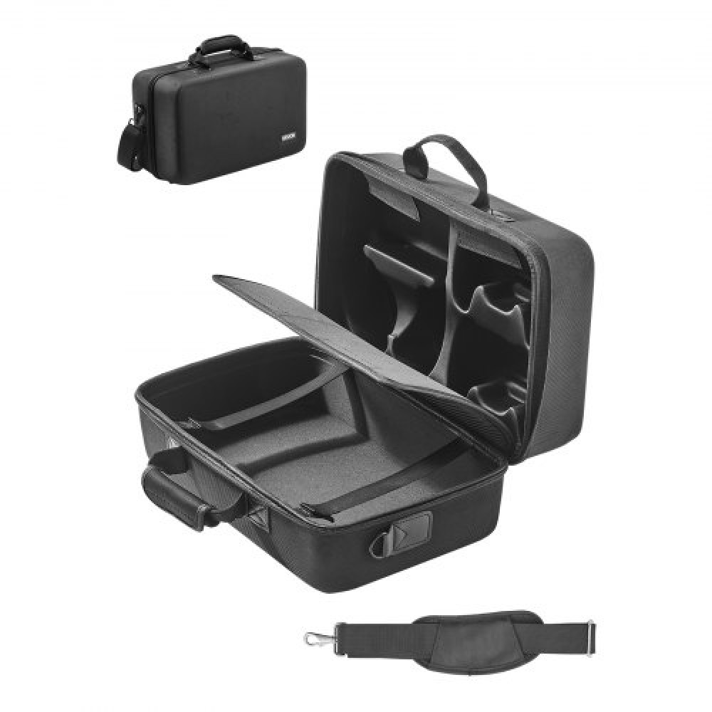 VEVOR PS5 Carrying Case Travel Bag for Playstation 5 Shockproof EVA Soft Lining