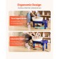 VEVOR Pottery Wheel, 14 in Ceramic Wheel Forming Machine, 60-300 RPM Ρυθμιζόμενη ταχύτητα με έλεγχο πεντάλ ποδιού, αποσπώμενη λεκάνη, ρυθμιζόμενο πόδι ανύψωσης, πλήρη αξεσουάρ για οικιακή κεραμική, DIY, Μπλε