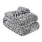 Κουβέρτα VEVOR Weighted, 20 lbs, 60 x 80 σε Queen Size, Sherpa Fleece Heavy κουβέρτα με γυάλινες χάντρες, Soft Warm Cozy Fluffy touch, για ενήλικες 200-250 lbs, ανακούφιση από άγχος, βελτίωση του ύπνου,