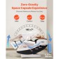Καρέκλα μασάζ πλήρους σώματος VEVOR, 3D Zero Gravity Recliner με SL Track, 18 Auto Modes, Heat, Foot Rollers, Armrest Control, LCD Display, 36 Airbags, Retractable footrest