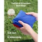 VEVOR Cornhole Set, 4x2 ft Corn Hole Game Boards, Solid Wood Portable Toss Board, Indoor and Outdoe Cornhole Play για ενήλικες, περιλαμβάνει 8 τσάντες φασολιών και θήκη μεταφοράς, για αυλή, πίσω αυλή, παραλία, κάμπινγκ