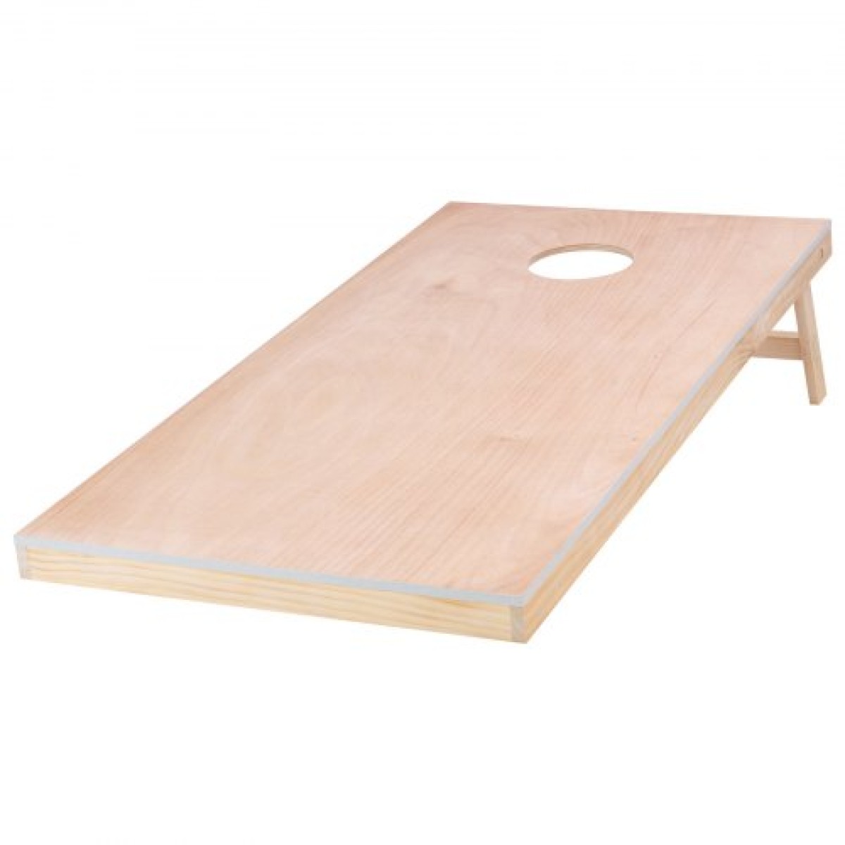 VEVOR Cornhole Set, 4x2 ft Corn Hole σανίδες παιχνιδιών, Μασίφ ξύλο φορητό Toss Board, Εσωτερικό και εξωτερικό παιχνίδι Cornhole για ενήλικες, Toss Game περιλαμβάνει θήκη μεταφοράς, για αυλή, πίσω αυλή, παραλία, κάμπινγκ