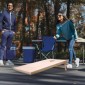 VEVOR Cornhole Set, 4x2 ft Corn Hole σανίδες παιχνιδιών, Μασίφ ξύλο φορητό Toss Board, Εσωτερικό και εξωτερικό παιχνίδι Cornhole για ενήλικες, Toss Game περιλαμβάνει θήκη μεταφοράς, για αυλή, πίσω αυλή, παραλία, κάμπινγκ
