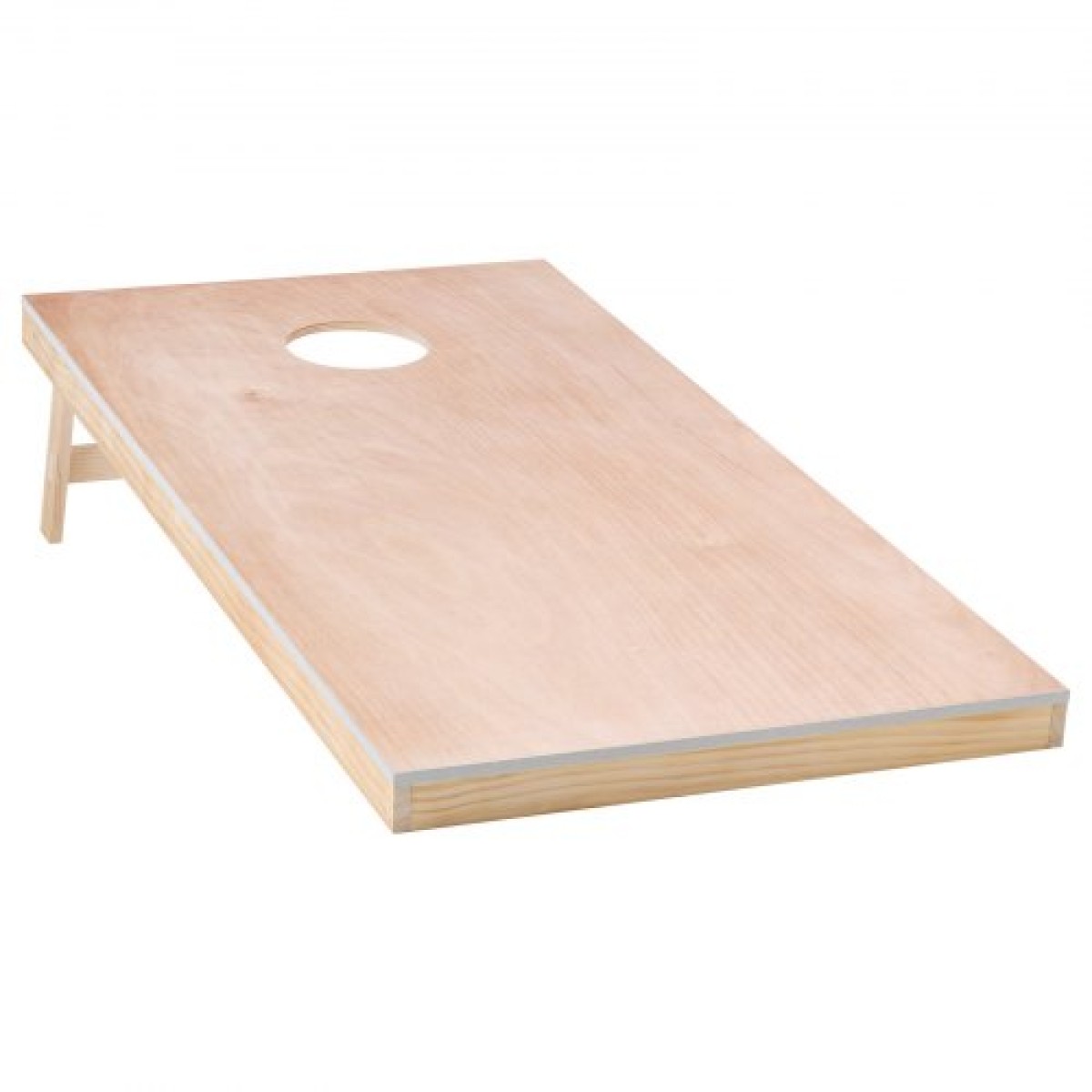 VEVOR Cornhole Set, 4x2 ft Corn Hole σανίδες παιχνιδιών, Μασίφ ξύλο φορητό Toss Board, Εσωτερικό και εξωτερικό παιχνίδι Cornhole για ενήλικες, Toss Game περιλαμβάνει θήκη μεταφοράς, για αυλή, πίσω αυλή, παραλία, κάμπινγκ