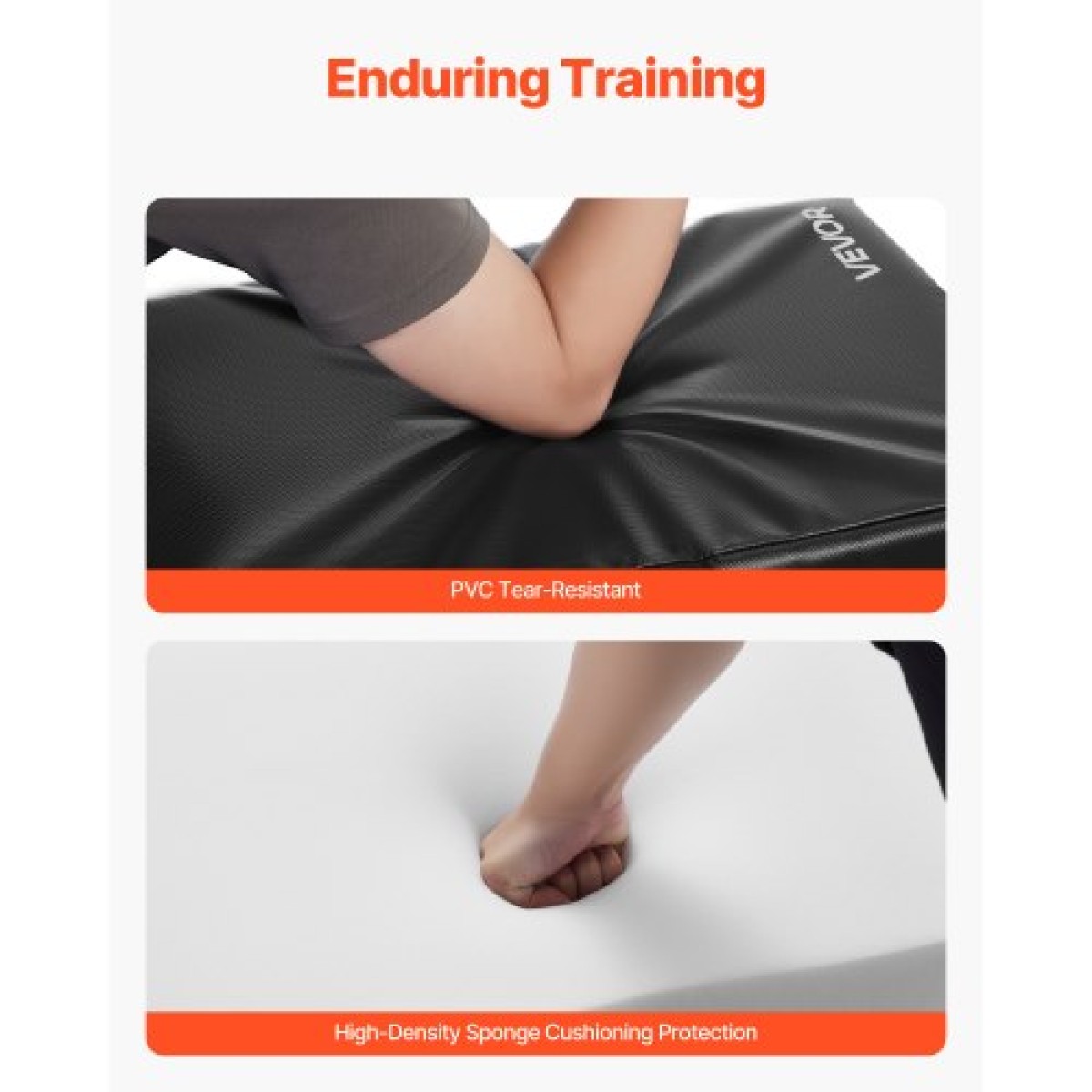 VEVOR Football Blocking Dummy, 24x16 in Blocking Pads, Kick Shield Pad με λαβές, Ανδρείκελα με σφουγγάρι υψηλής πυκνότητας, Εξοπλισμός προπόνησης βαρέως τύπου για λακρός χόκεϊ μπάσκετ, μαύρο, 1 ΤΕΜ.