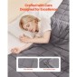 Κουβέρτα VEVOR Weighted, 25 lbs, 80 x 87 in King Size, Μαλακή 100% βαμβακερή βαριά κουβέρτα με γυάλινες χάντρες, αναπνεύσιμο υλικό, κατάλληλη για ενήλικες 250-310 lbs lbs, ανακούφιση από άγχος, βελτίωση του ύπνου,
