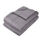 Κουβέρτα VEVOR Weighted, 25 lbs, 80 x 87 in King Size, Μαλακή 100% βαμβακερή βαριά κουβέρτα με γυάλινες χάντρες, αναπνεύσιμο υλικό, κατάλληλη για ενήλικες 250-310 lbs lbs, ανακούφιση από άγχος, βελτίωση του ύπνου,