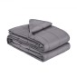 Κουβέρτα VEVOR Weighted, 25 lbs, 80 x 87 in King Size, Μαλακή 100% βαμβακερή βαριά κουβέρτα με γυάλινες χάντρες, αναπνεύσιμο υλικό, κατάλληλη για ενήλικες 250-310 lbs lbs, ανακούφιση από άγχος, βελτίωση του ύπνου,