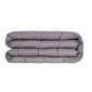 Κουβέρτα VEVOR Weighted, 25 lbs, 80 x 87 in King Size, Μαλακή 100% βαμβακερή βαριά κουβέρτα με γυάλινες χάντρες, αναπνεύσιμο υλικό, κατάλληλη για ενήλικες 250-310 lbs lbs, ανακούφιση από άγχος, βελτίωση του ύπνου,