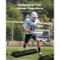 VEVOR Football Tackling Dummy, 42,5 σε PVC Step Over Dummy, Εξοπλισμός με σφουγγάρι μπλοκαρίσματος υψηλής πυκνότητας, ανδρείκελα βαρέως τύπου με λαβές, ιδανικά για ασκήσεις ποδοσφαίρου, 2 ΤΕΜ.