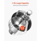 VEVOR Donut Depositor, Εγχειρίδιο μεγάλης χωρητικότητας Donuts Dropper, 304 Stainless Steel Commercial Batter Dispenser, 6 Thicknesses Adjusting Donut Hopper with Stand, for Restaurant Cafe Bakery Kitchen