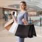 Χάρτινες τσάντες VEVOR Kraft με χερούλια, 50 τμχ 16 x 6 x 12 ίντσες, Μεγάλες χάρτινες τσάντες παντοπωλείου, επαναχρησιμοποιήσιμες & ανακυκλωμένες τσάντες για πάρτι, Απλή τσάντα για πάρτι μαζικά για γενέθλια, γάμους, επαγγελματικούς λόγους, καλούδια, μ