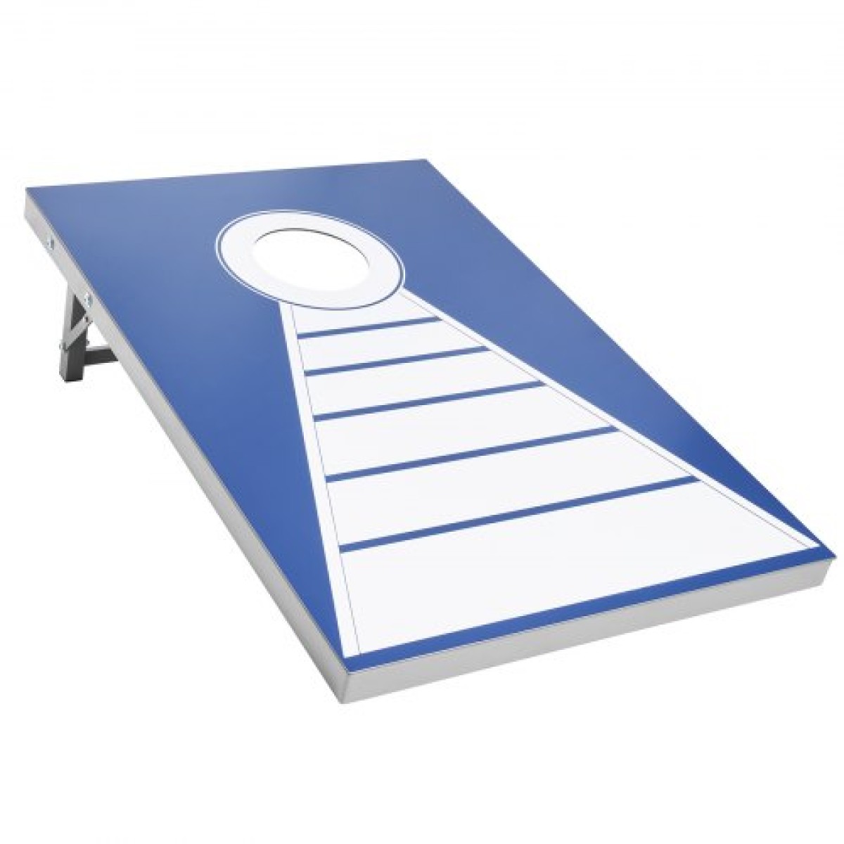 VEVOR Σετ Cornhole, 3x2 ft Corn Hole σανίδες παιχνιδιών, αλουμινένιο φορητό tossboard αδιάβροχο, πτυσσόμενο παιχνίδι Cornhole για εσωτερικούς και εξωτερικούς χώρους για ενήλικες, περιλαμβάνει 8 τσάντες φασολιών, για το Yard Backyard Beach Camping