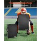 VEVOR Football Blocking Dummy, 24x16 in Blocking Pads, Kick Shield Pad με λαβές, Ανδρείκελα με σφουγγάρι υψηλής πυκνότητας, Εξοπλισμός προπόνησης βαρέως τύπου για λακρός χόκεϊ μπάσκετ, μαύρο, 2 ΤΕΜ.
