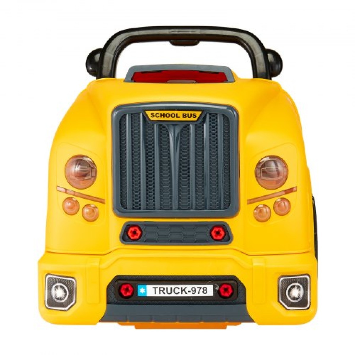 VEVOR Engine Toy, 60 τεμαχίων, Παιδικό σετ επισκευής μηχανικού αυτοκινήτου με αφαιρούμενα ανταλλακτικά, φώτα και ήχους, τιμόνι και κόρνα, σετ εργαστηρίου Παιδικό μηχανικό για νήπια 3 ετών και άνω, κίτρινο