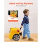 VEVOR Engine Toy, 60 τεμαχίων, Παιδικό σετ επισκευής μηχανικού αυτοκινήτου με αφαιρούμενα ανταλλακτικά, φώτα και ήχους, τιμόνι και κόρνα, σετ εργαστηρίου Παιδικό μηχανικό για νήπια 3 ετών και άνω, κίτρινο