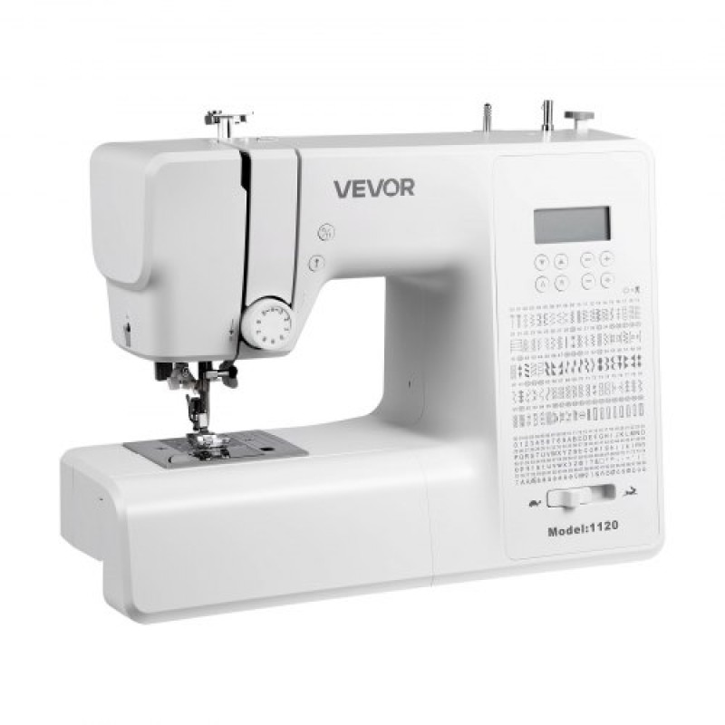 VEVOR Computerized Sewing Machine Digital Sewing Machine 200 Stitch Applications