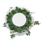 VEVOR Ανθοδέσμη Σύνθεση Μπάλες 10 ΤΕΜ, 450 mm Διάμετρος Τεχνητό Λουλούδι Μπάλες Γάμου Λευκά τριαντάφυλλα Κεντρικά, ψεύτικα λουλούδια Συνθέσεις για κεντρικά λουλούδια γάμου Διακοσμήσεις τραπεζιών σπιτιού