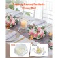 Μπουκέτο VEVOR Flower Ball Arrangement 10 ΤΕΜ, Διαμέτρου 450 mm Μπάλες τεχνητού λουλουδιού Τραπέζι γάμου Κεντρικά, Ροζ Συνθέσεις για Κεντρική διακόσμηση Γάμου, Ροζ και Λευκά τριαντάφυλλα
