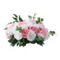 Μπουκέτο VEVOR Flower Ball Arrangement 10 ΤΕΜ, Διαμέτρου 450 mm Μπάλες τεχνητού λουλουδιού Τραπέζι γάμου Κεντρικά, Ροζ Συνθέσεις για Κεντρική διακόσμηση Γάμου, Ροζ και Λευκά τριαντάφυλλα