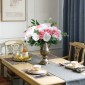 Μπουκέτο VEVOR Flower Ball Arrangement 10 ΤΕΜ, Διαμέτρου 450 mm Μπάλες τεχνητού λουλουδιού Τραπέζι γάμου Κεντρικά, Ροζ Συνθέσεις για Κεντρική διακόσμηση Γάμου, Ροζ και Λευκά τριαντάφυλλα