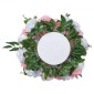 Μπουκέτο VEVOR Flower Ball Arrangement 10 ΤΕΜ, Διαμέτρου 450 mm Μπάλες τεχνητού λουλουδιού Τραπέζι γάμου Κεντρικά, Ροζ Συνθέσεις για Κεντρική διακόσμηση Γάμου, Ροζ και Λευκά τριαντάφυλλα