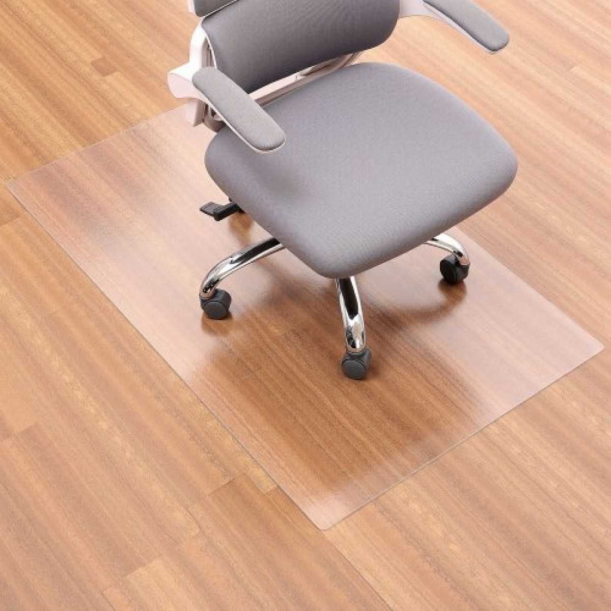 Χαλάκι καρέκλας VEVOR, 915 x 1225 mm Διαφανές χαλάκι καρέκλας γραφείου για σκληρά δάπεδα, προστατευτικό δαπέδου για κυλιόμενες καρέκλες, αντιολισθητικό και εύκολο στο καθάρισμα, ομαλή ολίσθηση κάτω από το χαλί γραφείου για οικιακό γραφείο (ορθογώνιο)