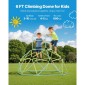 VEVOR Climbing Dome, 183cm Geometric Dome Climber για παιδιά, 270kg Loading Εσωτερική/Εξωτερική Παιδική χαρά Jungle Gym, Εύκολη συναρμολόγηση Εξοπλισμός παιχνιδιού αναρρίχησης στην πίσω αυλή για αγόρια κορίτσια 3 έως 10 ετών