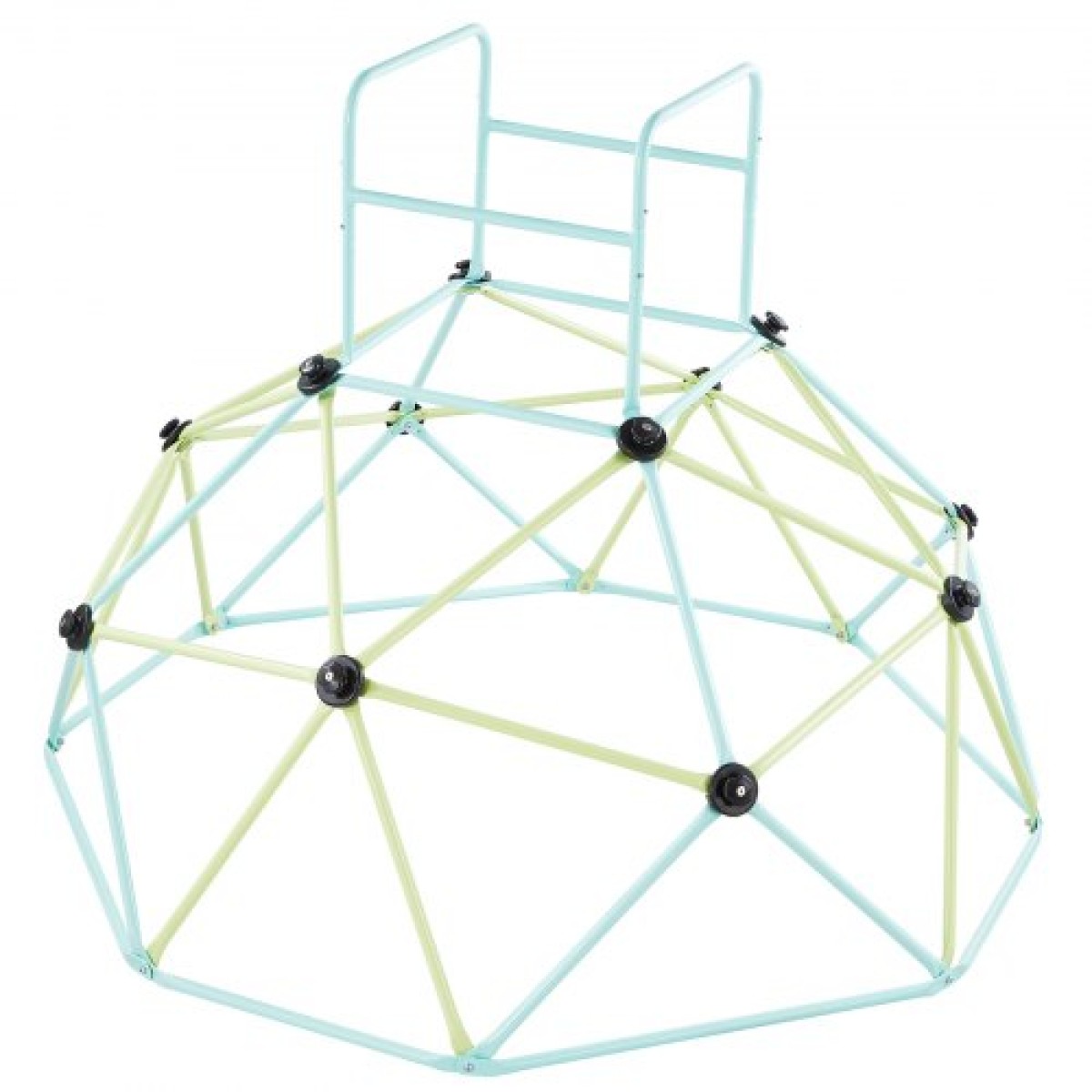 VEVOR Climbing Dome, 183cm Geometric Dome Climber για παιδιά, 270kg Loading Εσωτερική/Εξωτερική Παιδική χαρά Jungle Gym, Εύκολη συναρμολόγηση Εξοπλισμός παιχνιδιού αναρρίχησης στην πίσω αυλή για αγόρια κορίτσια 3 έως 10 ετών
