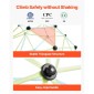 VEVOR Climbing Dome, 183cm Geometric Dome Climber για παιδιά, 270kg Loading Εσωτερική/Εξωτερική Παιδική χαρά Jungle Gym, Εύκολη συναρμολόγηση Εξοπλισμός παιχνιδιού αναρρίχησης στην πίσω αυλή για αγόρια κορίτσια 3 έως 10 ετών