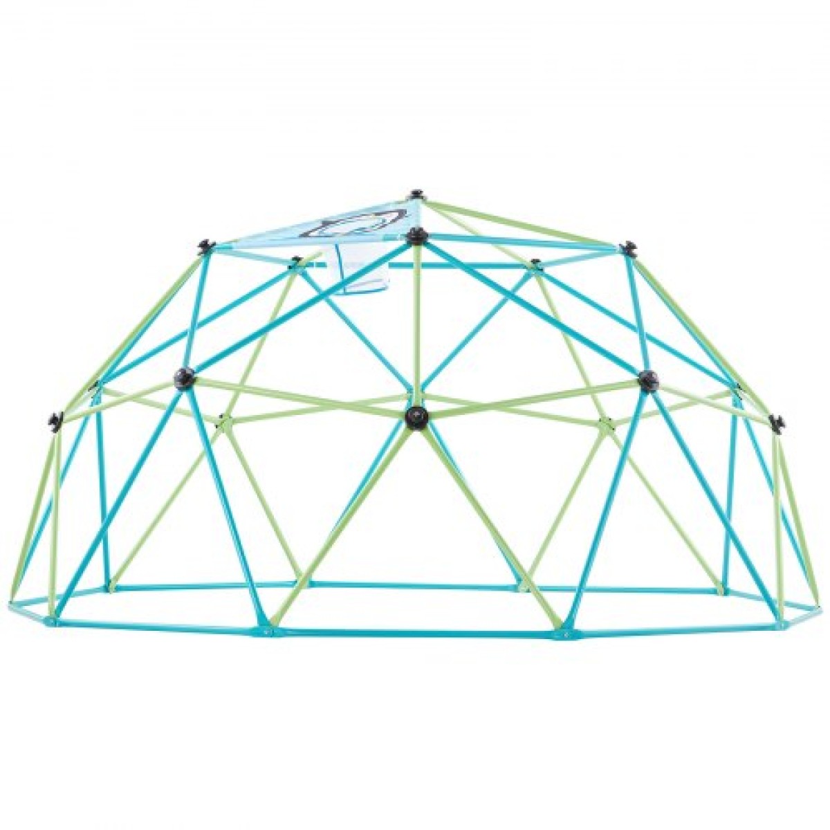 VEVOR Climbing Dome, 305cm Geometric Dome Climber για παιδιά, 453kg Loading Jungle Gym Παιδική χαρά με δίχτυ χταποδιού & 2 μπάλες μπάσκετ, Εύκολη συναρμολόγηση Υπαίθρια παιχνίδια αναρρίχησης στην πίσω αυλή - Δώρο για αγόρια κορίτσια