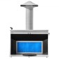 Θάλαμος ψεκασμού VEVOR Airbrush, Διπλοί ανεμιστήρες, 545 x 475 x 370 mm, φορητό κιτ ψεκασμού βαφής Hobby Airbrush με 3 φώτα LED και σωλήνα προέκτασης εξάτμισης, για ζωγραφική μοντέλων, τεχνών, χειροτεχνίας, κέικ