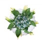 VEVOR Flower Balls Arrangement Bouquet 10 ΤΕΜ, 240 mm Diameter Artificial Flower Balls Wedding Rose Centralpieces, Faux Flowers Arrangement for Wedding Centerpiece Διακοσμήσεις τραπεζιού σπιτιού, λευκό