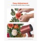 VEVOR Standing Artificial Flowers Arrangements 4 ΤΕΜ., 450 mm Tall Faux Flower Decorations for Wedding Asle Runner Chair, Orange Floral Centerpieces for Ceremical Deception Party Decoration Outdoor