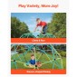 VEVOR Climbing Dome, 305cm Geometric Dome Climber with Saucer Swing, 453kg Loading Kid's Jungle Gym Παιδική χαρά, Εύκολη συναρμολόγηση Εξοπλισμός αναρρίχησης στην υπαίθρια αυλή για αγόρια κορίτσια 3 έως 10 ετών