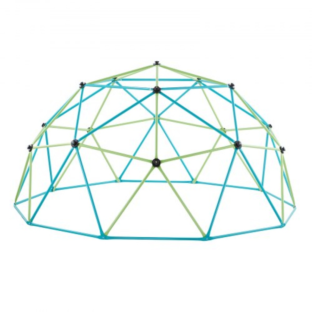 VEVOR Climbing Dome, 305cm Geometric Dome Climber with Saucer Swing, 453kg Loading Kid's Jungle Gym Παιδική χαρά, Εύκολη συναρμολόγηση Εξοπλισμός αναρρίχησης στην υπαίθρια αυλή για αγόρια κορίτσια 3 έως 10 ετών