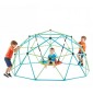 VEVOR Climbing Dome, 305cm Geometric Dome Climber with Saucer Swing, 453kg Loading Kid's Jungle Gym Παιδική χαρά, Εύκολη συναρμολόγηση Εξοπλισμός αναρρίχησης στην υπαίθρια αυλή για αγόρια κορίτσια 3 έως 10 ετών