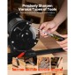 VEVOR Multi-Grind Sharpening System, Vari-Grind Pro Sharpening Jig Kit για 6" & 8" Grinders Πάγκου – με πλατφόρμα, Long Support Bouge & Fingernail Gouge Jig, για σμίλες, ξυλοτόπιση, σίδερα αεροπλάνου