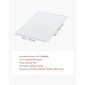 Χαλάκι καρέκλας VEVOR, 765 x 1215 mm Διαφανές χαλάκι καρέκλας γραφείου για σκληρά δάπεδα, προστατευτικό δαπέδου για κυλιόμενες καρέκλες, αντιολισθητικό και εύκολο στο καθάρισμα, χαλί με ομαλή ολίσθηση κάτω από το γραφείο για οικιακό γραφείο (ορθογώνιο)