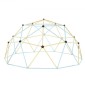 VEVOR Climbing Dome, 305cm Geometric Dome Climber, 453kg Loading Jungle Gym Παιδική χαρά με 2 μπάλες μπάσκετ και δίχτυ χταποδιού, Εύκολη συναρμολόγηση Εξοπλισμός αναρρίχησης στην αυλή εξωτερικού χώρου για παιδιά 3 έως 10 ετών