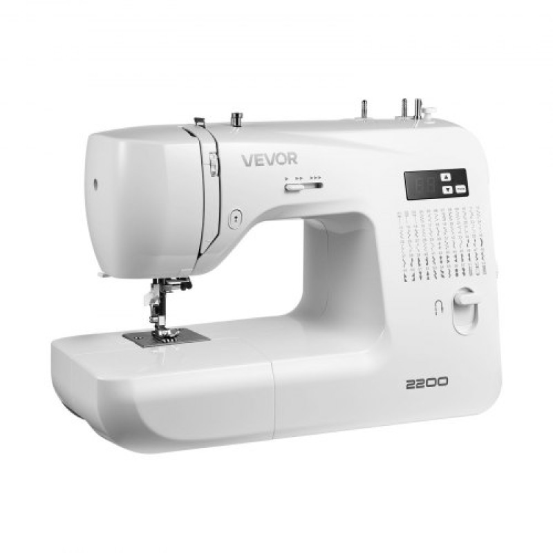 VEVOR Computerized Sewing Machine Digital Sewing Machine 60 Stitch Applications