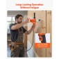 VEVOR Drill Mixer, 15,89mm Corded Electric Drill Mixer Set, 0-850RPM 3.2A Mixing Drills, Mixing Drills Machine with D-Handle for Drilling & Blending, Handheld Chiment Mixer for Fodder, Paint, Cement