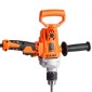 VEVOR Drill Mixer, 15,89mm Corded Electric Drill Mixer Set, 0-850RPM 3.2A Mixing Drills, Mixing Drills Machine with D-Handle for Drilling & Blending, Handheld Chiment Mixer for Fodder, Paint, Cement