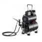 Σετ VEVOR Airbrush Kit, 1/6 HP, Air Brush Kit με αεροσυμπιεστή και ντεπόζιτο, 1 Dual-Action Professional Airbrush with 3 Tips, Acrylic paint, Low Noise, for Cake Decorating, Model Painting, Nail Art
